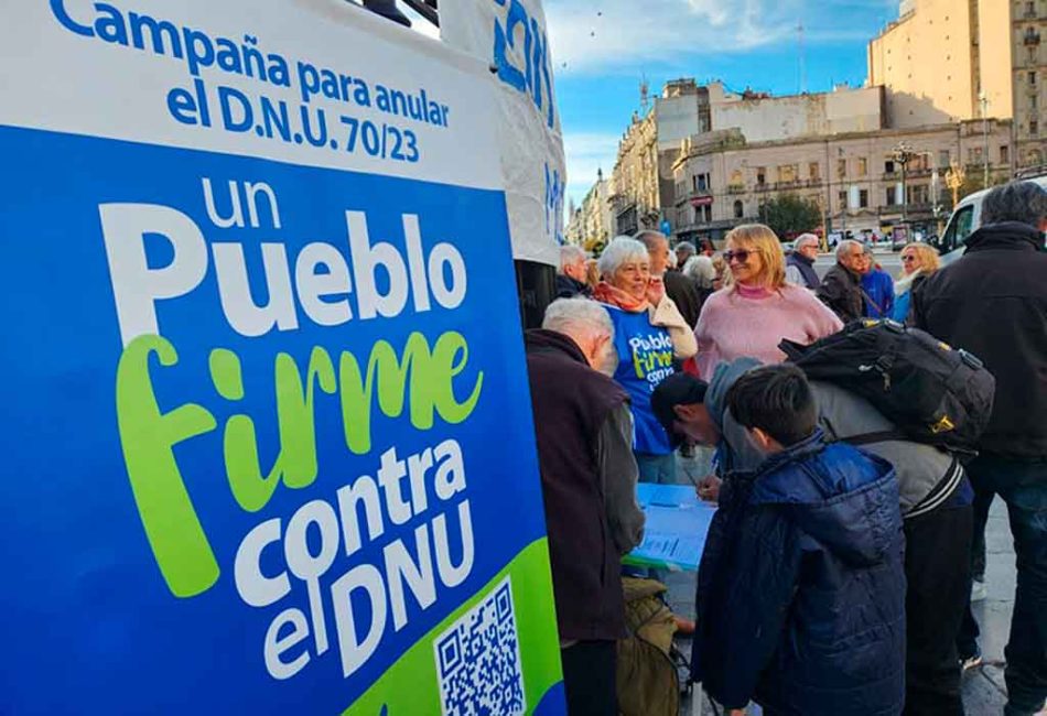 Continúa campaña contra decreto de presidente argentino