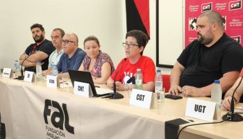 La CNT muestra unidad sindical en el caso de La Suiza: «No podemos permitir que este nuevo caso de represión sindical nos haga retroceder»