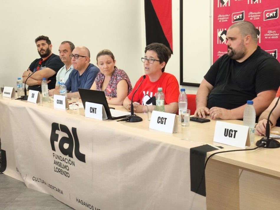 La CNT muestra unidad sindical en el caso de La Suiza: «No podemos permitir que este nuevo caso de represión sindical nos haga retroceder»