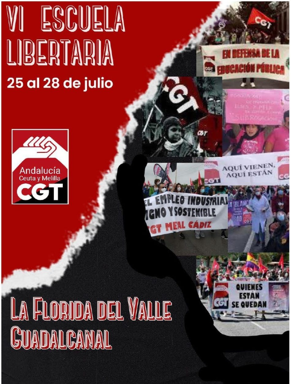 VI Escuela Libertaria de CGT Andalucía, Ceuta y Melilla