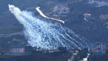 Israel lanza prohibidas bombas de fósforo blanco sobre el sur de Líbano