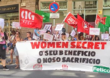 A folga das traballadoras de Women’Secret continúa ante o total desprezo e abandono de Cortefiel