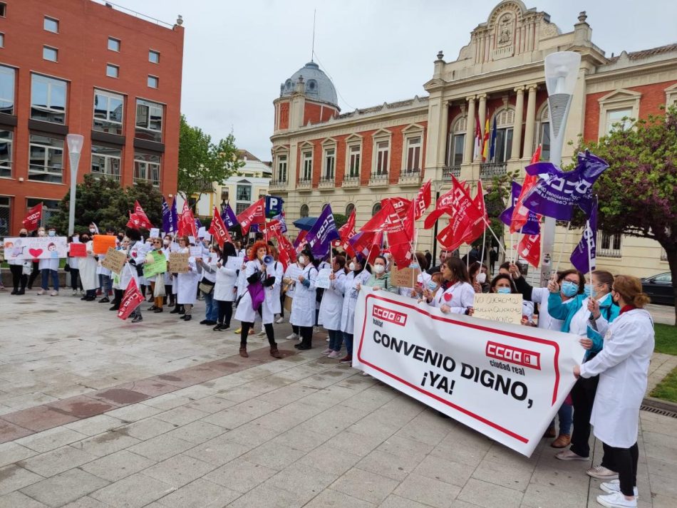 CCOO recurrirá la sentencia que niega a las trabajadoras de Ayuda a Domicilio de Ciudad Real los derechos mínimos del Convenio Estatal de Dependencia