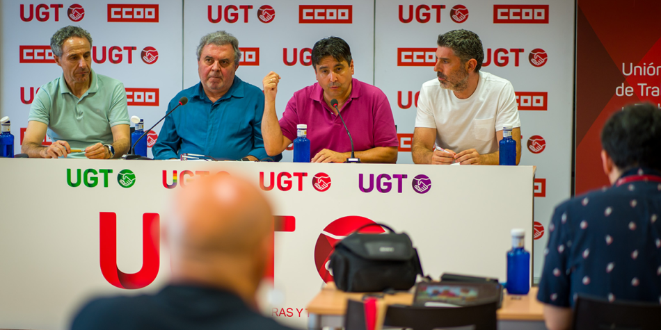 CCOO y UGT anuncian huelga en el sector del transporte por carretera