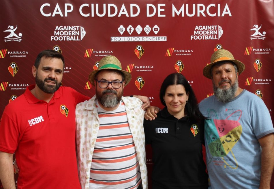 IU-Verdes Murcia muestra su apoyo al CAP Ciudad de Murcia y contra el fútbol como negocio