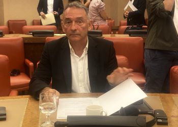 Enrique Santiago advierte en el Congreso de que la política migratoria de Núñez Feijóo se basa en la idea de que “cuanto peor para Canarias y Ceuta, mejor para los intereses del PP”