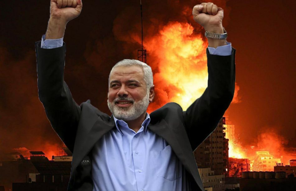 ¡Inocentemente Ismail Haniyeh también cayó en la trampa!