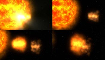 Modelos 3D para estudiar tormentas solares ‘caníbales’