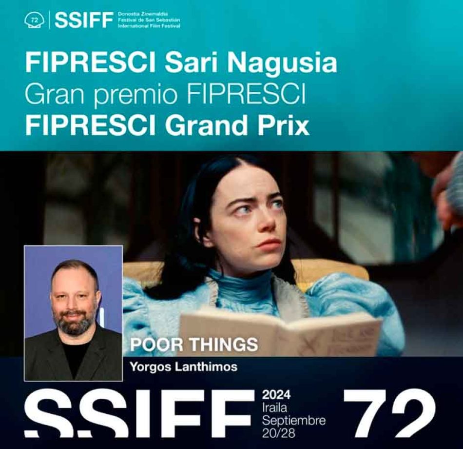 Premio FIPRESCI de San Sebastián a Pobres Criaturas