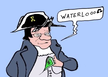 Puigdemont en Waterloo.