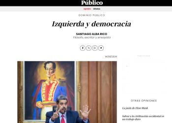 Diseccionando a Santiago Alba Rico… «Izquierda y democracia»