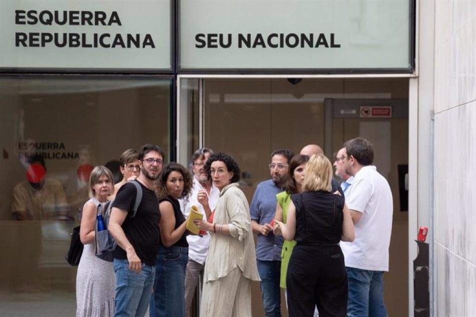 La candidatura alternativa a Junqueras para liderar ERC se presentará este jueves en Barcelona