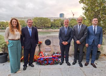 Conmemoran en Francia la contribución de ‘La Nueve’, en el 80º aniversario de la liberación de París del nazismo