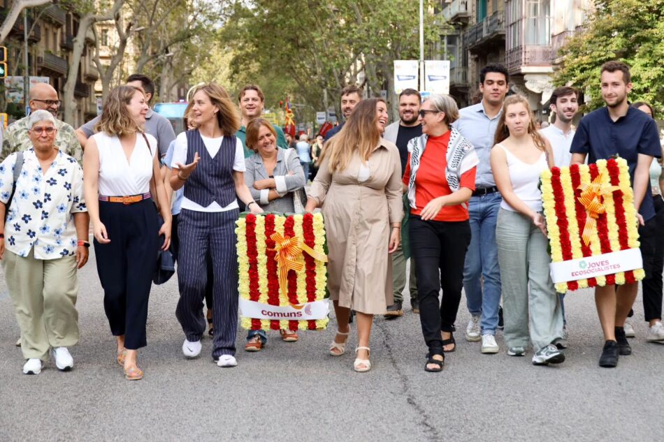 Comuns reivindiquen la Catalunya «d’acollida i garantia de drets»