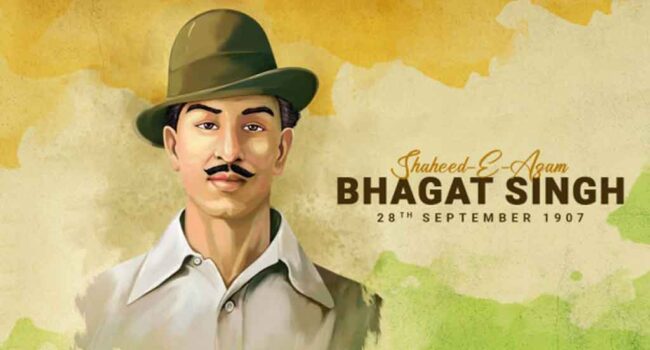 Homenaje en India Bhagat Singh jóven mártir revolucionario