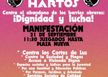 Barrios Hartos convoca manifestación contra el abandono de los barrios en Sevilla