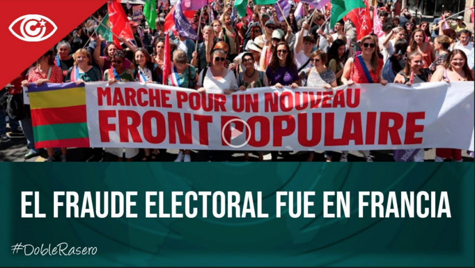 El fraude electoral fue en Francia