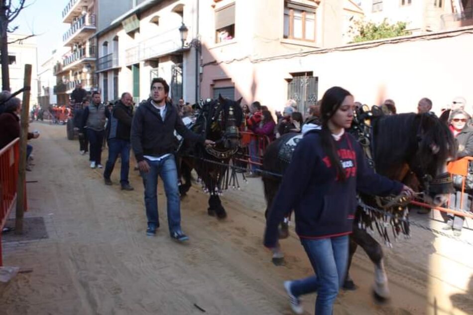 La plataforma animalista de Burjassot pide al Ayuntamiento que cese el uso de caballos en eventos y plantea otras cuestiones por la protección animal