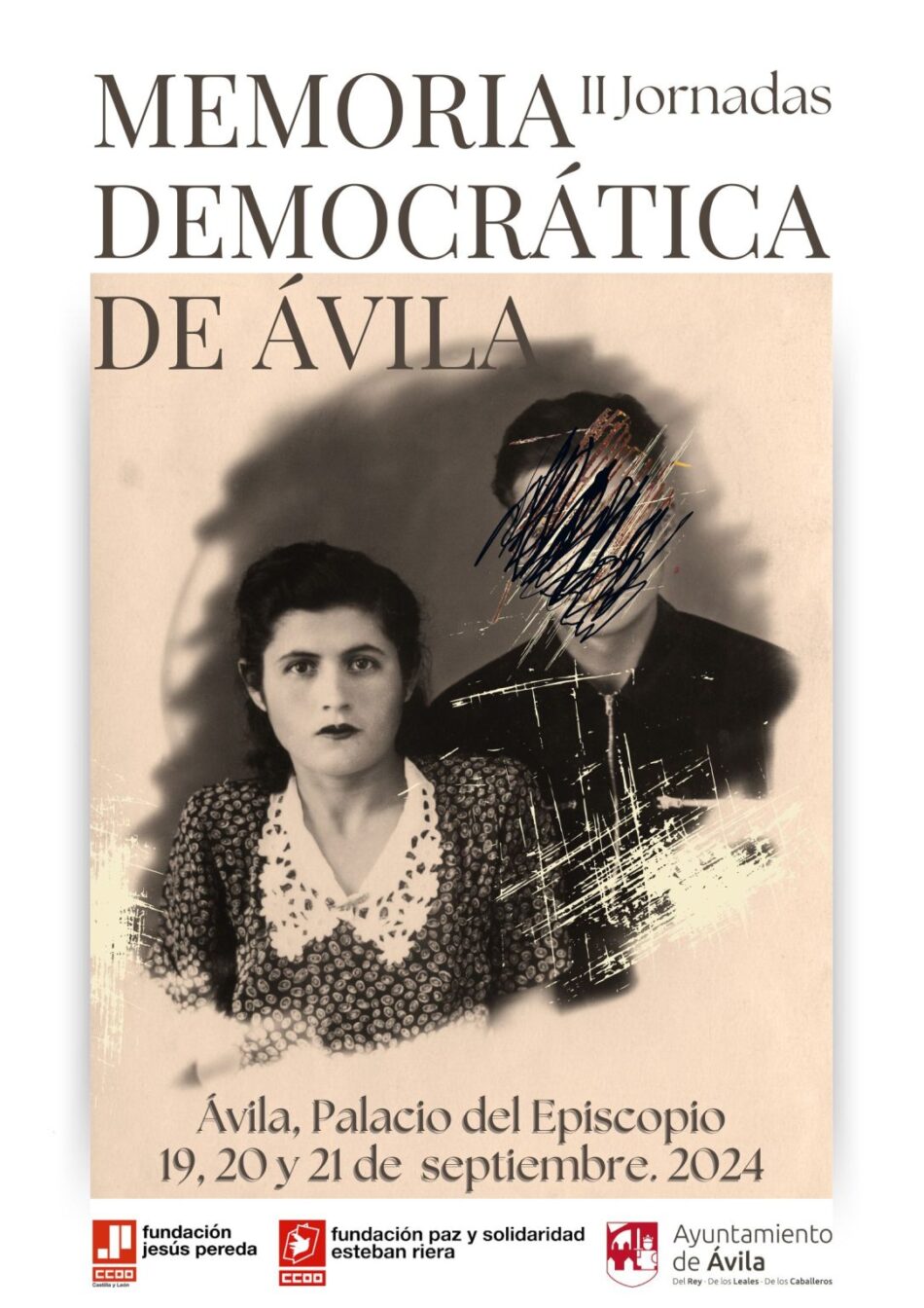 Las Segundas Jornadas de Memoria Democrática de Ávila tendrán lugar entre el 19 y el 21 de septiembre