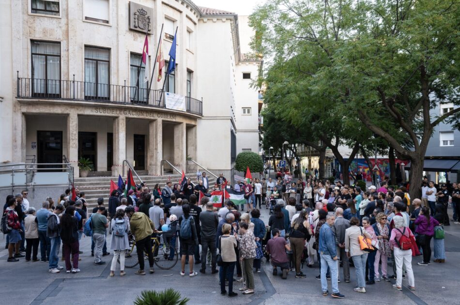 Podemos se adhiere a las concentraciones y a la huelga en apoyo a Palestina en C-LM porque “la paz es una prioridad”