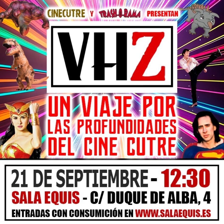 SALAEQUIS MADRID: Las peores copias de “Terminator”, “Robocop”, “Transformers” y otros robots del cine protagonizan el show de humor “VHZ” el 21 de septiembre