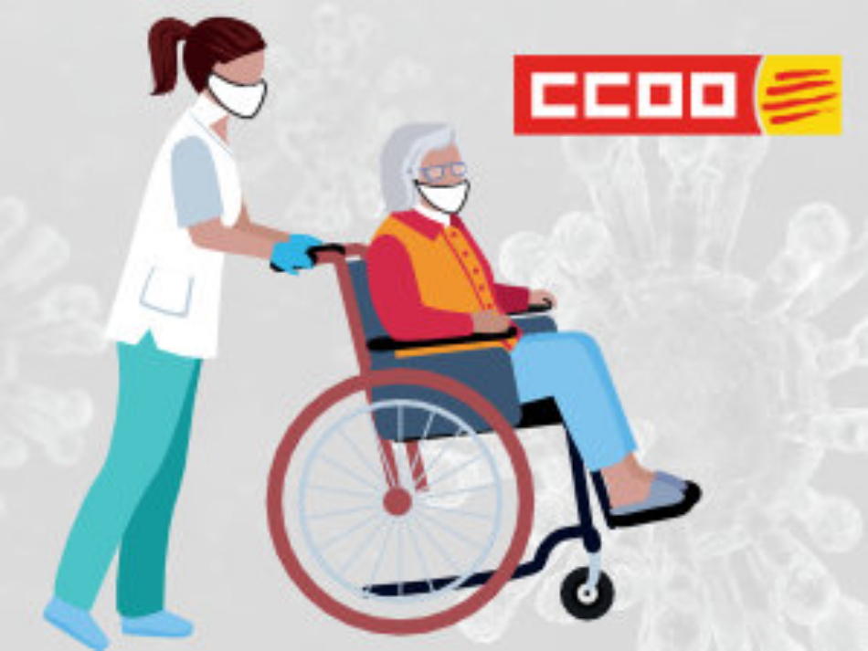 CCOO afirma que la solució per al sector de la geriatria i la dependència implica millorar les condicions laborals i salarials