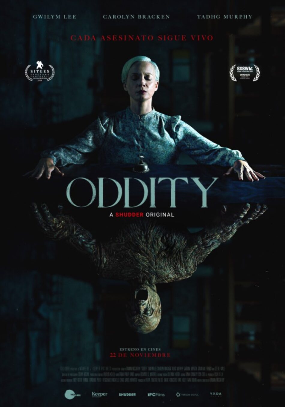 La película de terror «Oddity», aclamada internacionalmente, tendrá su premiere española en el Festival de Sitges con la presencia de su director, Damian Mc Carthy