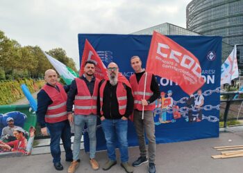 El sector de Carretera y Logística de FSC-CCOO protesta contra la explotación en las cadenas de subcontratación