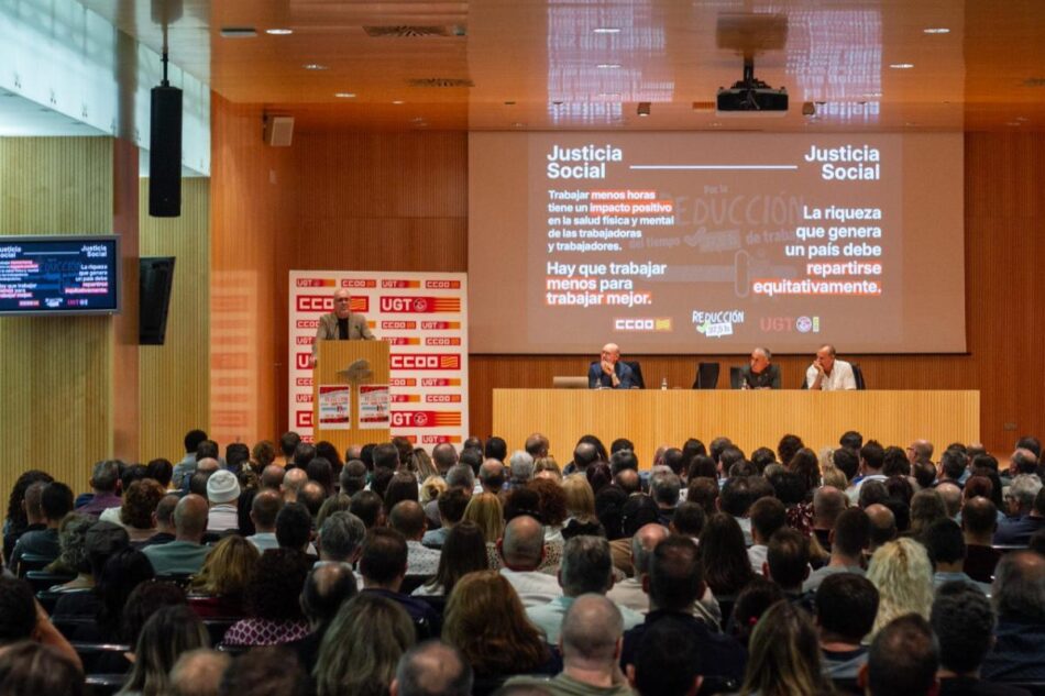 Unai Sordo: «Vamos a fortalecer la movilización para exigir a CEOE que cambie su actitud ante la reducción de la jornada laboral»