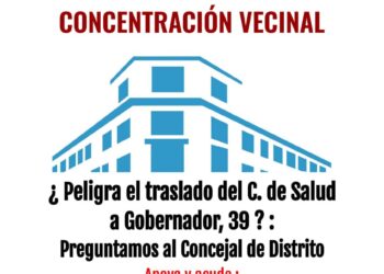 El vecindario de Letras y Embajadores vuelve a movilizarse por el Centro de Salud Alameda