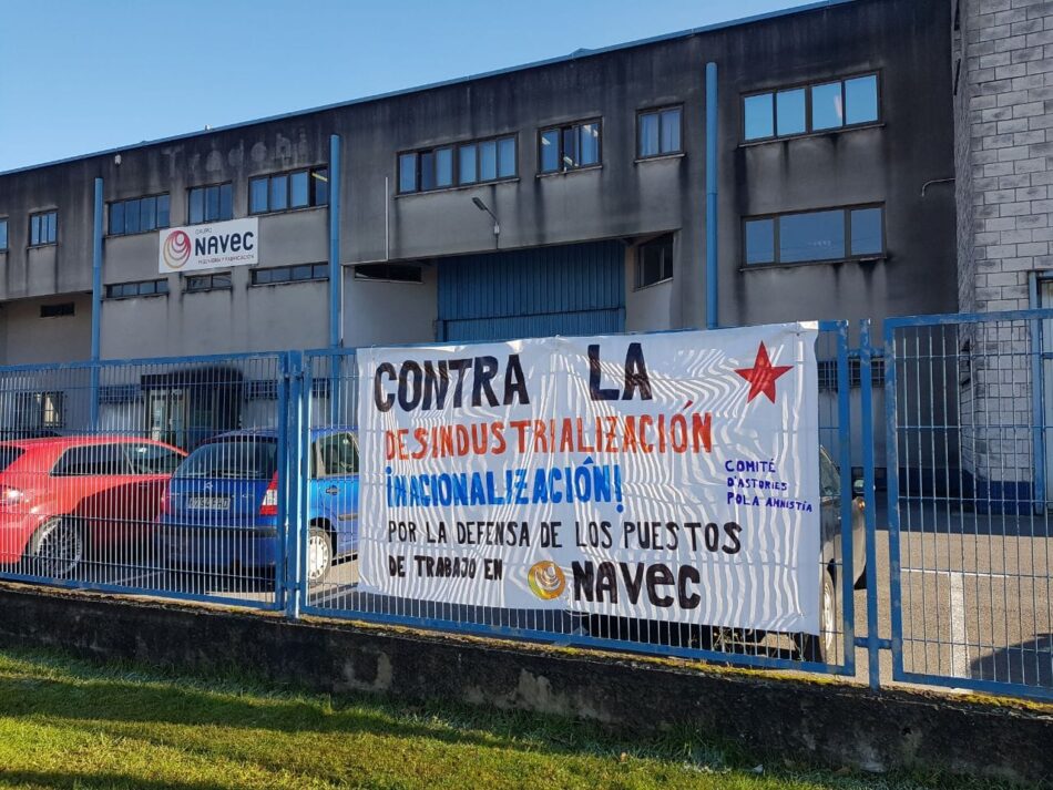 CCOO Industria se personará en el concurso de acreedores presentado por NAVEC