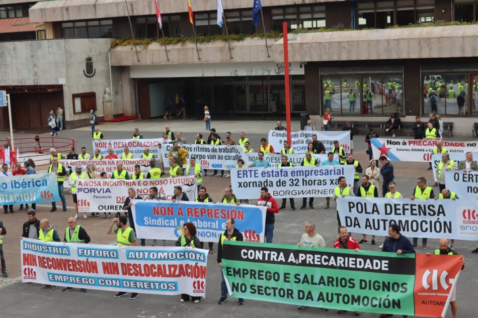 A CIG reclama ao conselleiro de Facenda un Plan Industrial para recuperar o emprego estábel e de calidade que Galiza necesita