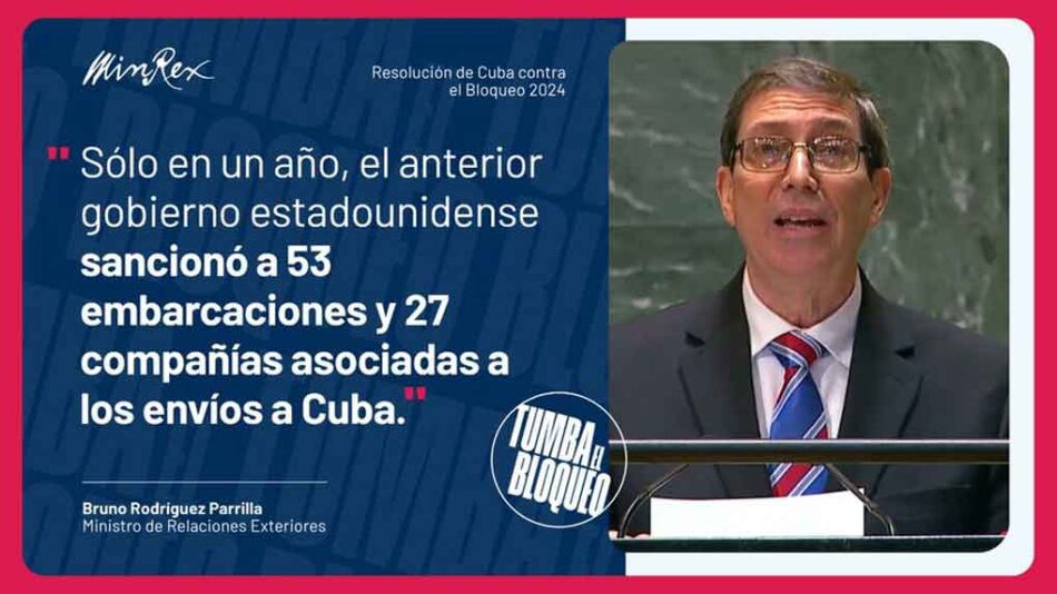 Cuba denuncia en ONU presión de EEUU contra suministro de combustible