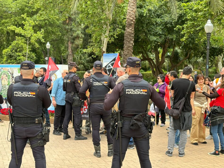 Sancionan al Secretario General de CGT Castelló por la manifestación del 1º de mayo