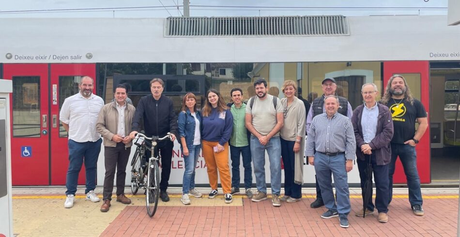 Compromís denuncia las deficiencias de la L2MetroValencia hacia Llíria y reivindican más frecuencias ymejores horarios