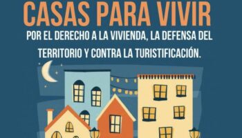 Manifestación el 19 de octubre en Alicante: «Casas para vivir»