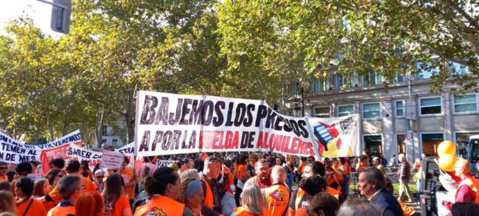 Las organizaciones de la gran manifestación por la vivienda exigen a Ayuso que deje de mirar hacia otro lado y reaccione ante este problema