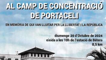 III Marcha a pie al antiguo campo de concentración franquista de Portaceli