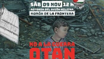 Con el lema «TODO EL MUNDO A MORÓN», tendrá lugar el próximo sábado 9 de noviembre de 2024 la manifestación desde la Rotonda del Avión Militar