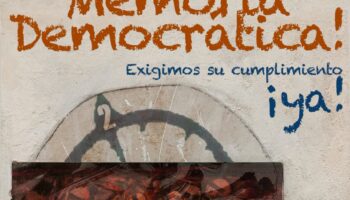 Convocada concentración frente a la sede de la Dirección General de Atención a las Víctimas y Promoción de la Memoria Democrática