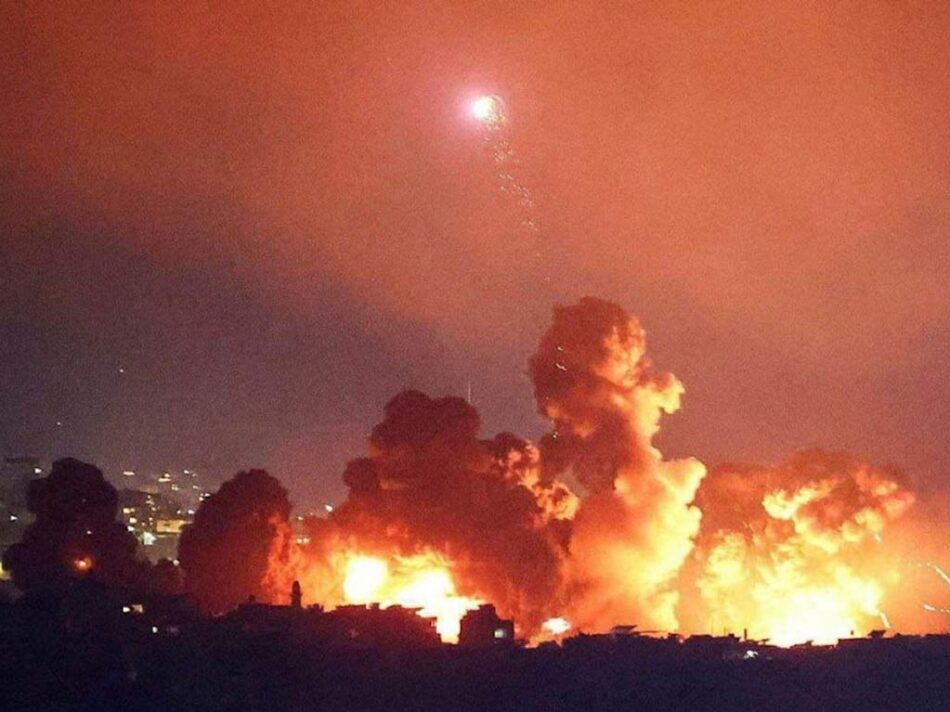 Israel bombardea Líbano tras fracaso en incursiones terrestres