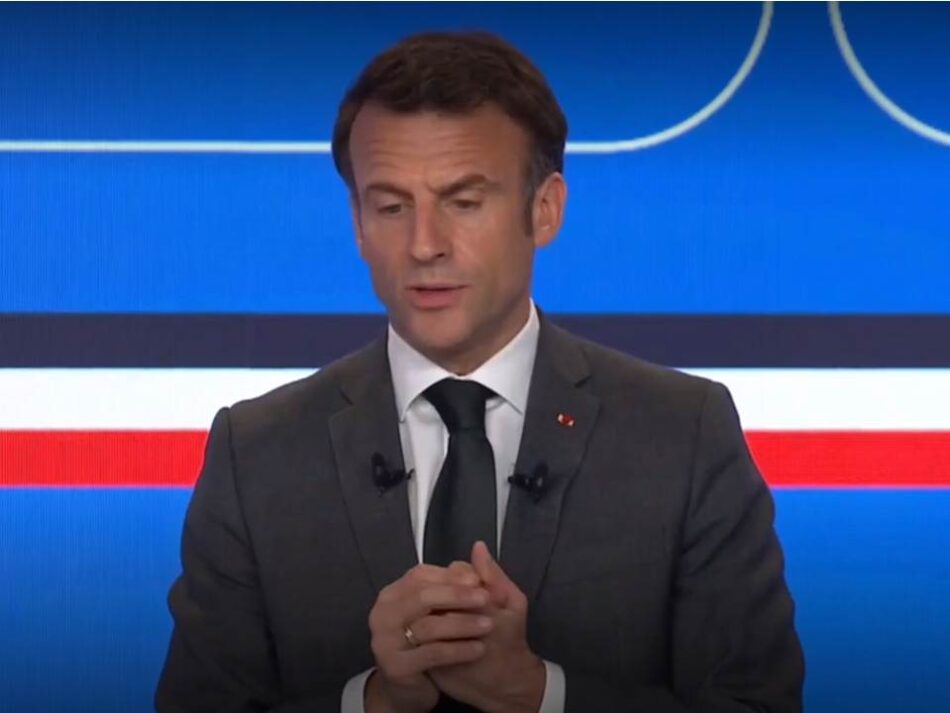 Macron reclama un alto el fuego inmediato en Líbano