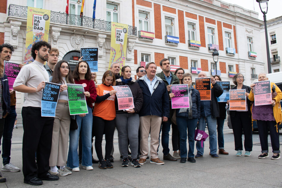 Este domingo, 13 de octubre, una gran marea por el derecho a la vivienda digna recorrerá el centro de Madrid