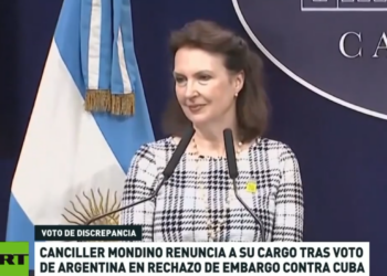 Milei remueve a la canciller Mondino por votar en la ONU contra el bloqueo a Cuba