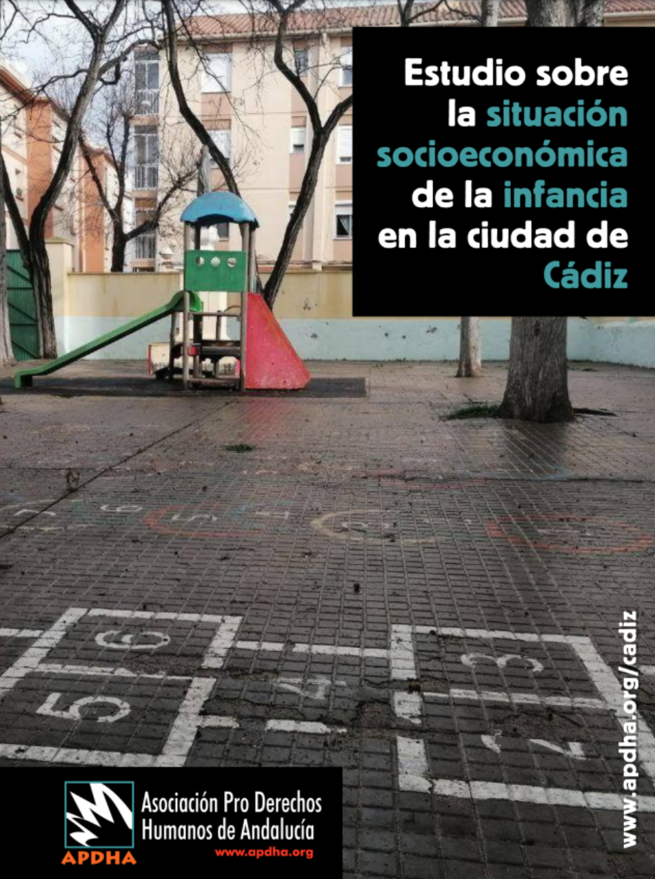 Derechos Humanos denuncia que la ciudad de Cádiz tiene casi un 30 por ciento de pobreza infantil