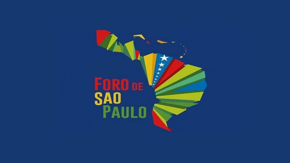 FSLN saluda a partidos y movimientos del Foro de Sao Paulo