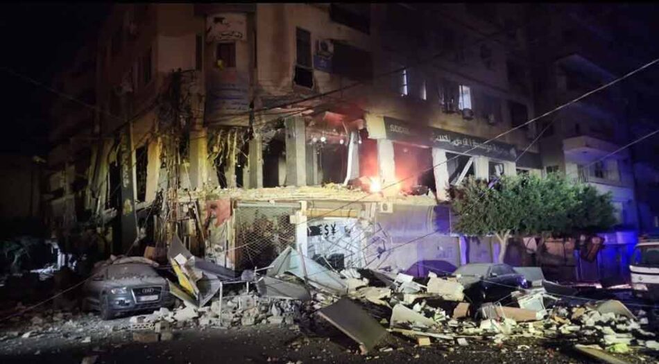 Israel bombardea Beirut y mata a tres soldados libaneses