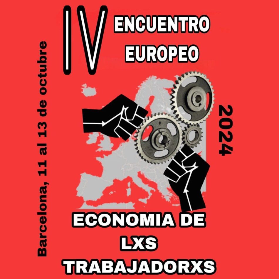 CGT organiza un nuevo encuentro europeo de economía de los trabajadores y las trabajadoras en Barcelona