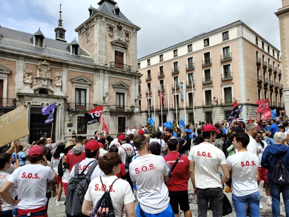 CGT (FETAP), Solidaridad Obrera y el sindicato CO.BAS demandan al Ayuntamiento de Madrid por vulnerar el derecho a la huelga de los trabajadores de las instalaciones deportivas municipales