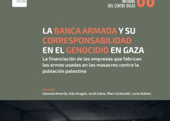 Santander y BBVA son los bancos españoles que más han financiado a los fabricantes de las armas utilizadas para cometer el genocidio en Gaza